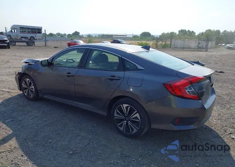 2018 Honda Civic Ex-L from USA, damaged, VIN JHMFC1F78JX028955